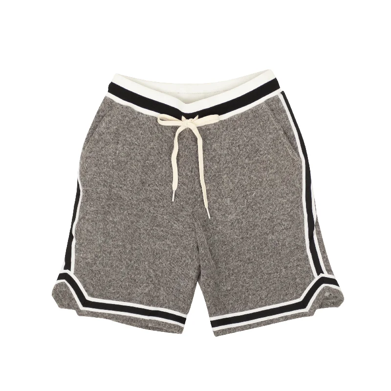 Fast-Drying and Water-Resistant Men's Swim ShortsJohn Elliott Fur Terry Game Shorts - Satellite Gray Fast-Drying and Water-Resistant Men's Swim ShortsJohn Elliott Fur Terry Game Shorts - Satellite Gray