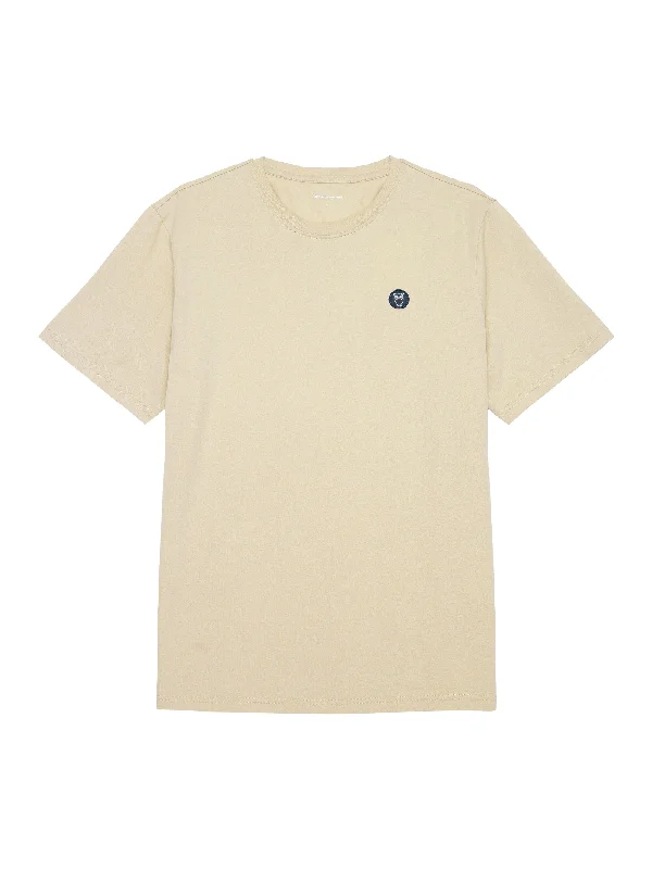 Men's Three-Quarter Sleeved TopsRegular fit Badge t-shirt - Safari