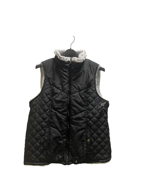 Men's Coats with Stretch FabricVest Puffer & Quilted By Clothes Mentor In Black, Size: M Men's Coats with Stretch FabricVest Puffer & Quilted By Clothes Mentor In Black, Size: M