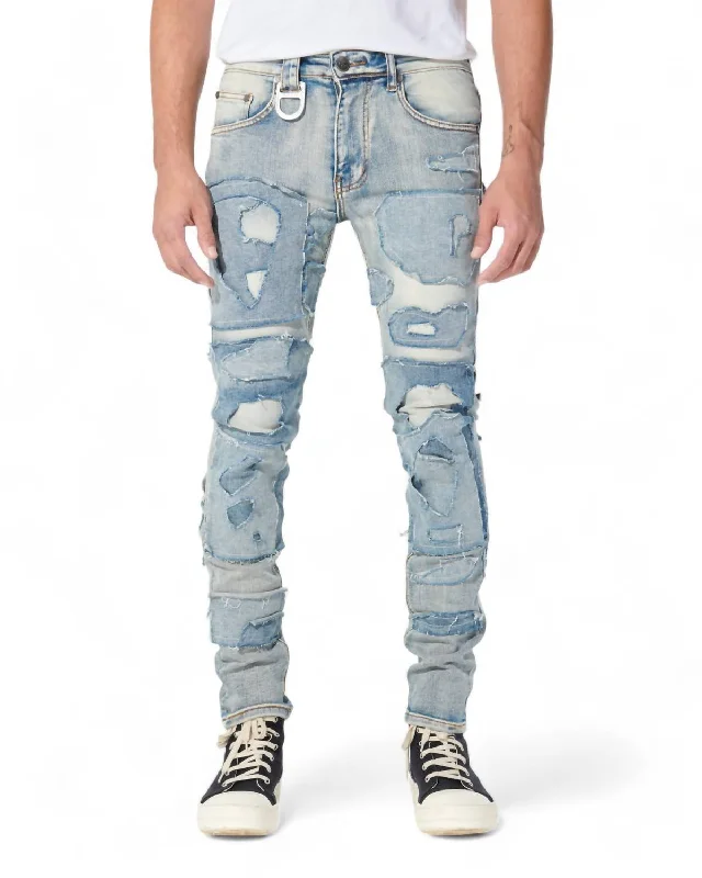 Best Fitting Men's JeansMen's Crumb Denim Jean In Vintage Blue Stone