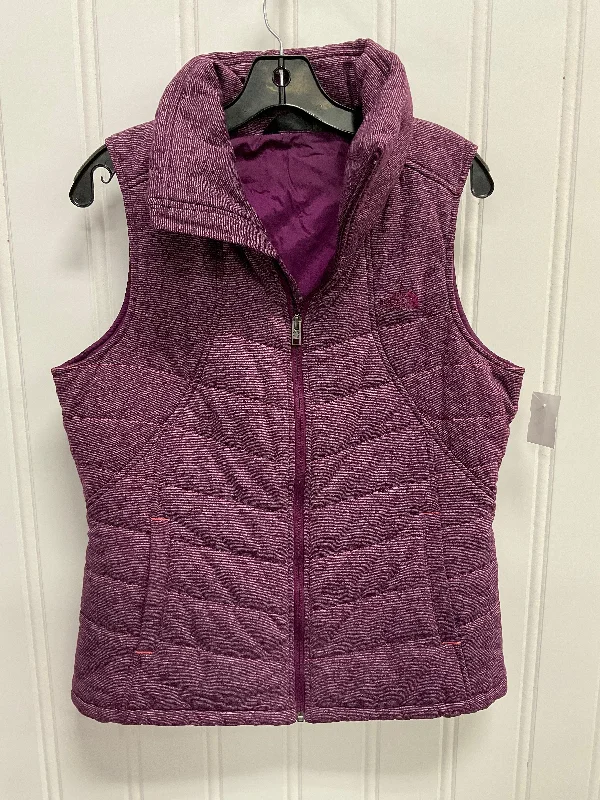Men's Coats for TravelVest Puffer & Quilted By The North Face In Purple, Size: L