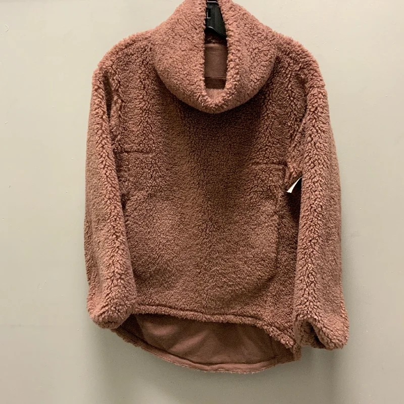 Men's Hoodies with Reinforced CuffsAthletic Sweatshirt Collar By Lululemon In Pink, Size: Xs Men's Hoodies with Reinforced CuffsAthletic Sweatshirt Collar By Lululemon In Pink, Size: Xs