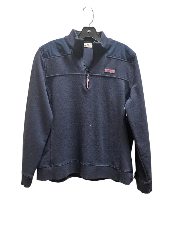 Men's Hoodies for HikingSweatshirt Collar By Vineyard Vines In Blue, Size: S