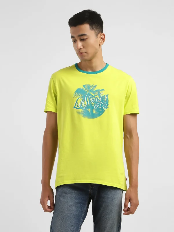 Men's Shirts with Roll-Up SleevesMen's Graphic Crew Neck T-shirt
