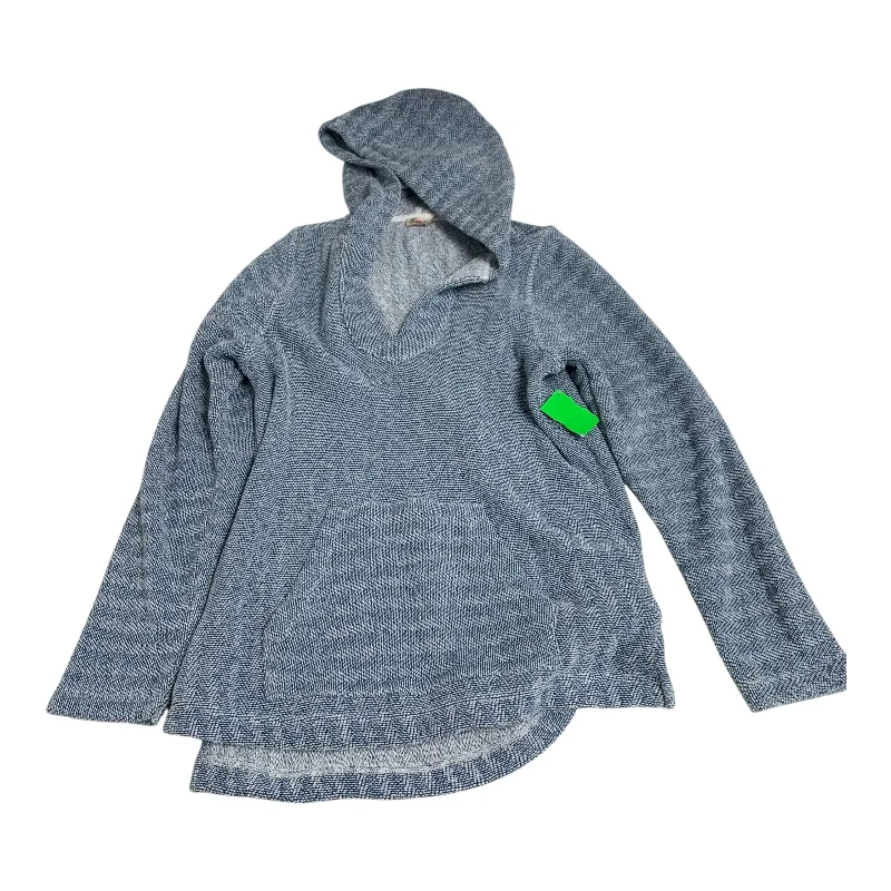 Men's Hoodies with Vintage StyleSweatshirt Hoodie By Faherty In Blue, Size: M