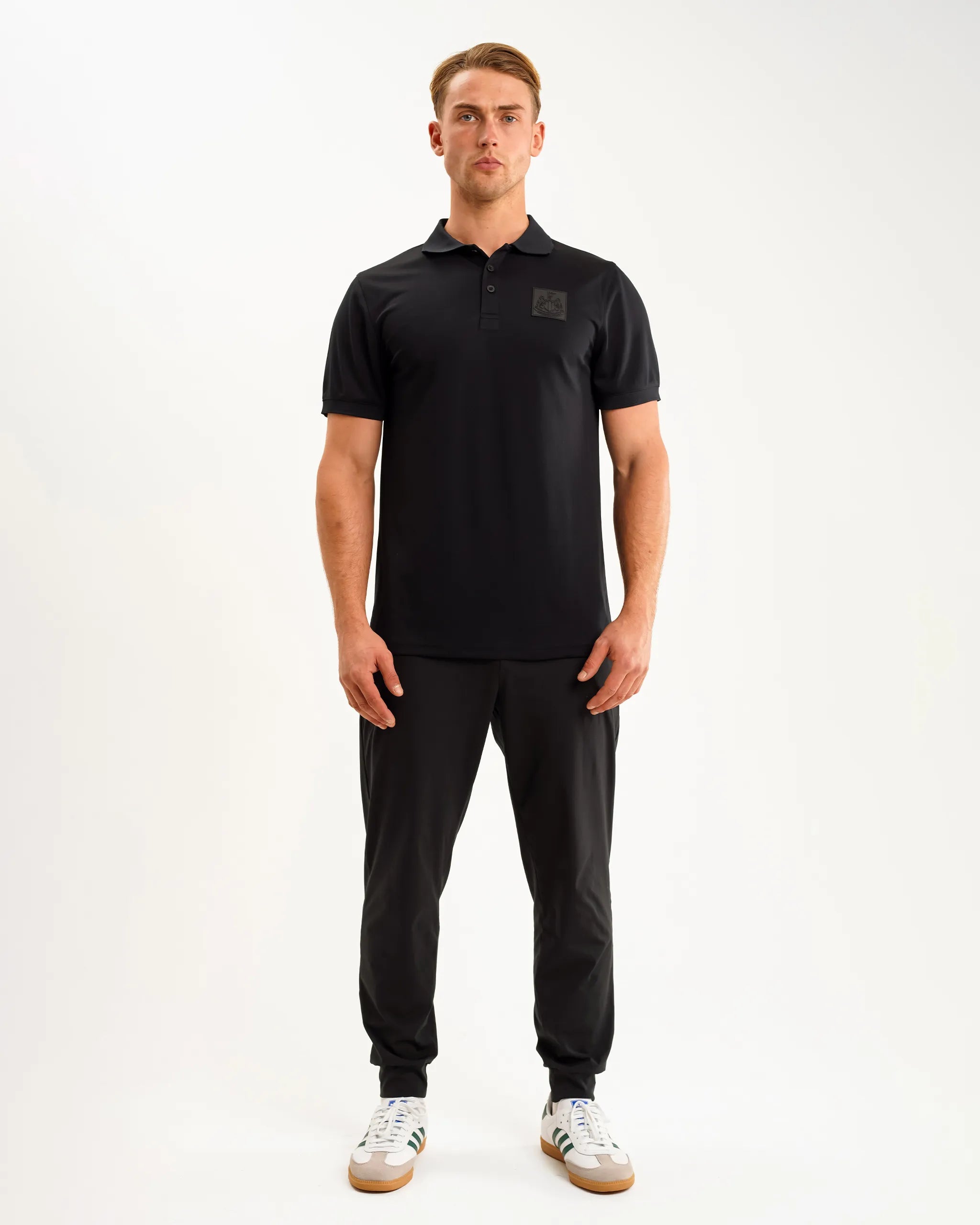 Men's Shirts for Outdoor ActivitiesNewcastle United Men's Black Tech Polo Shirt