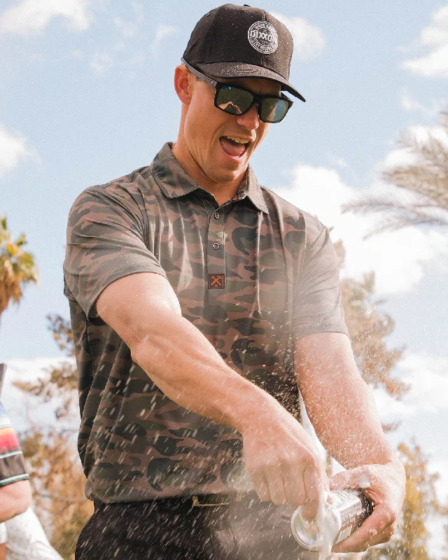 Men's Shirts with Moisture-Wicking FabricFreebird Party Polo
