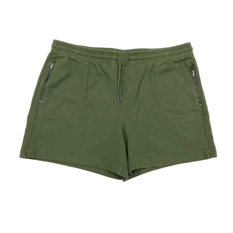 Fast-Drying Men's Swim and Beach ShortsGREEN SHORTS by ATHLETIC WORKS Size:XL