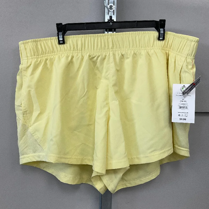 Casual Men's Drawstring ShortsAthletic Shorts By Athletic Works In Yellow, Size: Xl
