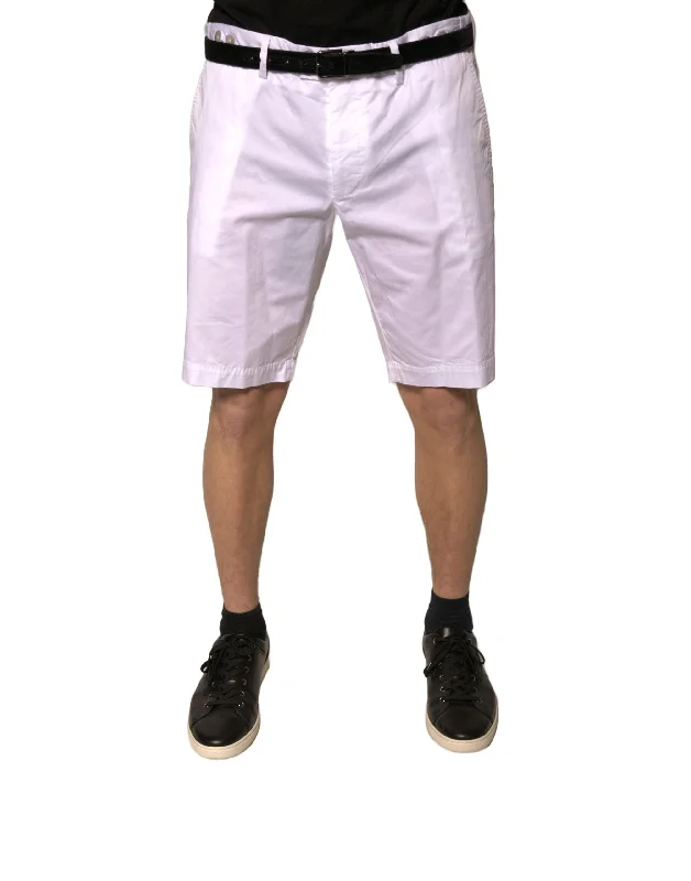 Casual Men's Patterned Bermuda ShortsDolce & Gabbana Chinos Cotton Stretch Casual Men's Shorts Casual Men's Patterned Bermuda ShortsDolce & Gabbana Chinos Cotton Stretch Casual Men's Shorts