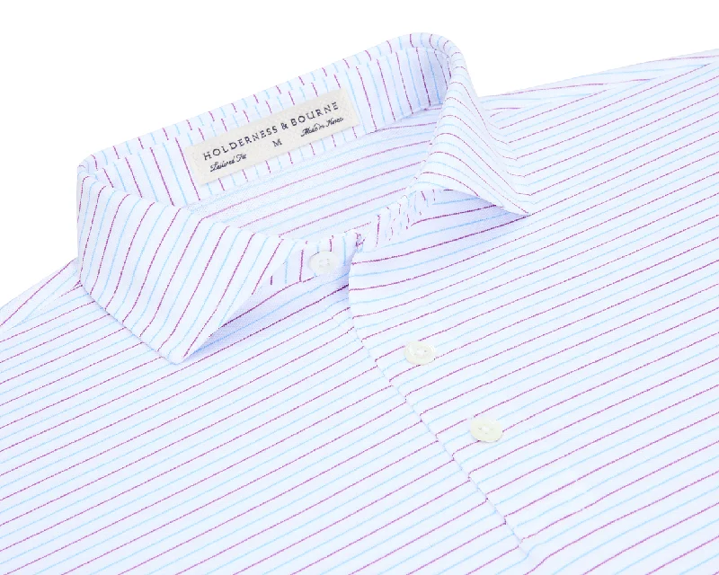 Men's Casual Shirts for Everyday WearThe Gibson Shirt: White/Skye/Fusion