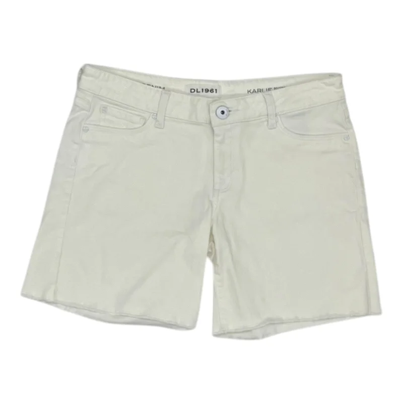Men's Cool Linen Summer ShortsShorts By Dl1961 In Cream Denim, Size:4