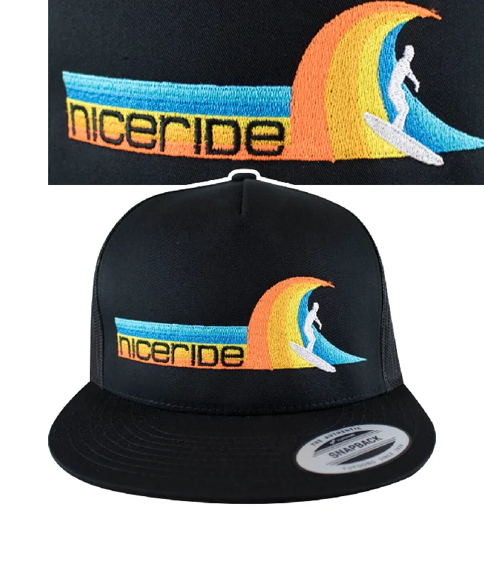 Funky Snapback Hats"Tasty Waves" Trucker Hat