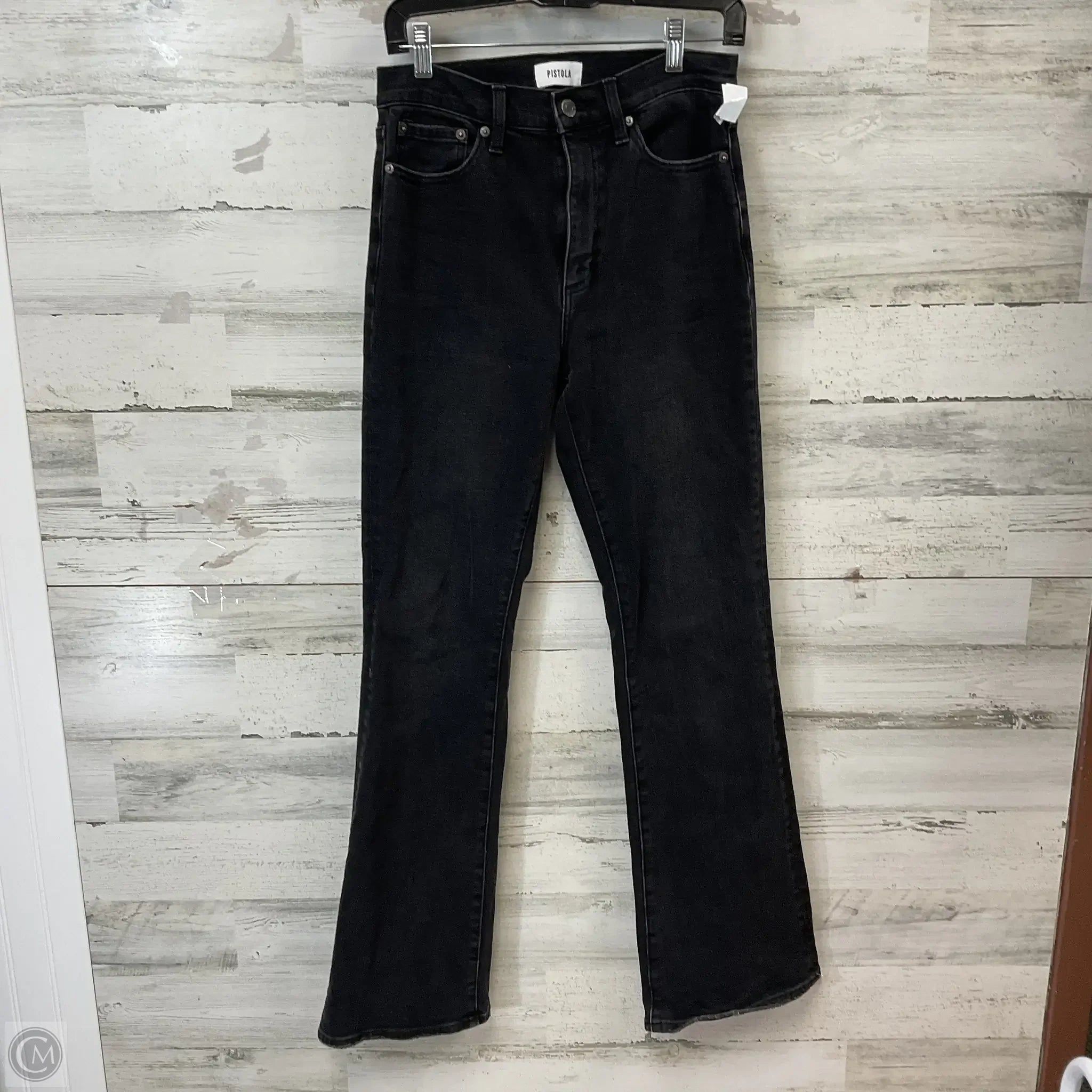 Baggy Cargo Men's JeansJeans Wide Leg By Pistola In Black, Size: 2
