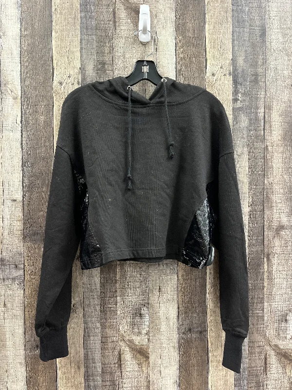 Men's Hoodies for Big and TallSweatshirt Hoodie By Hem & Thread In Black, Size: S