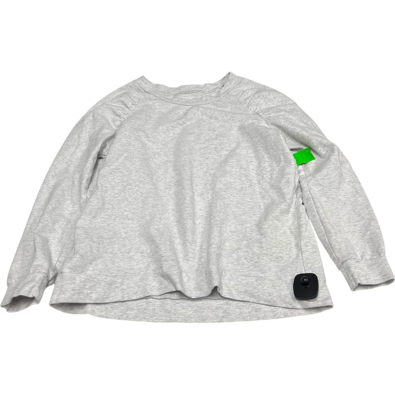 Men's Hoodies with Screen-Printed GraphicsSweatshirt Crewneck By Clothes Mentor In Grey, Size: S