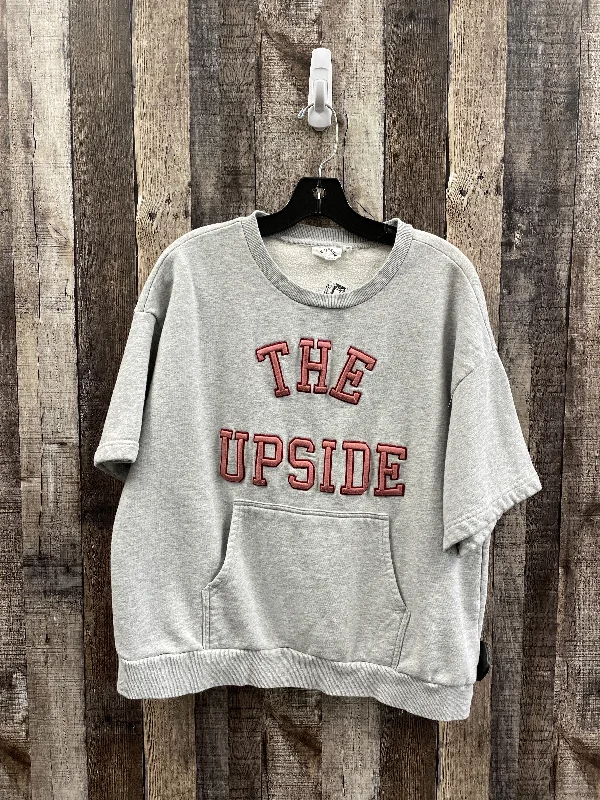 Men's Hoodies for SnowboardingSweatshirt Crewneck By The Upside In Grey, Size: S