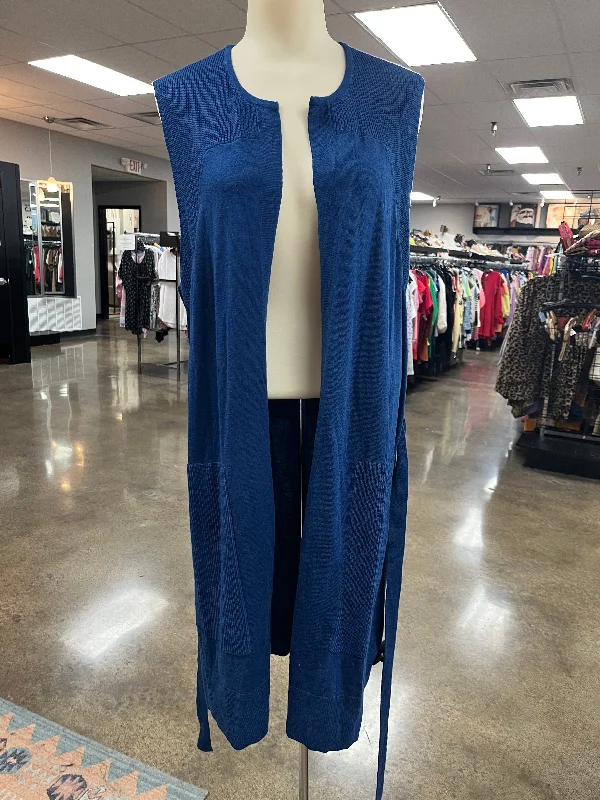 Men's Coats for Tall MenVest Other By Limited In Blue, Size:Xl
