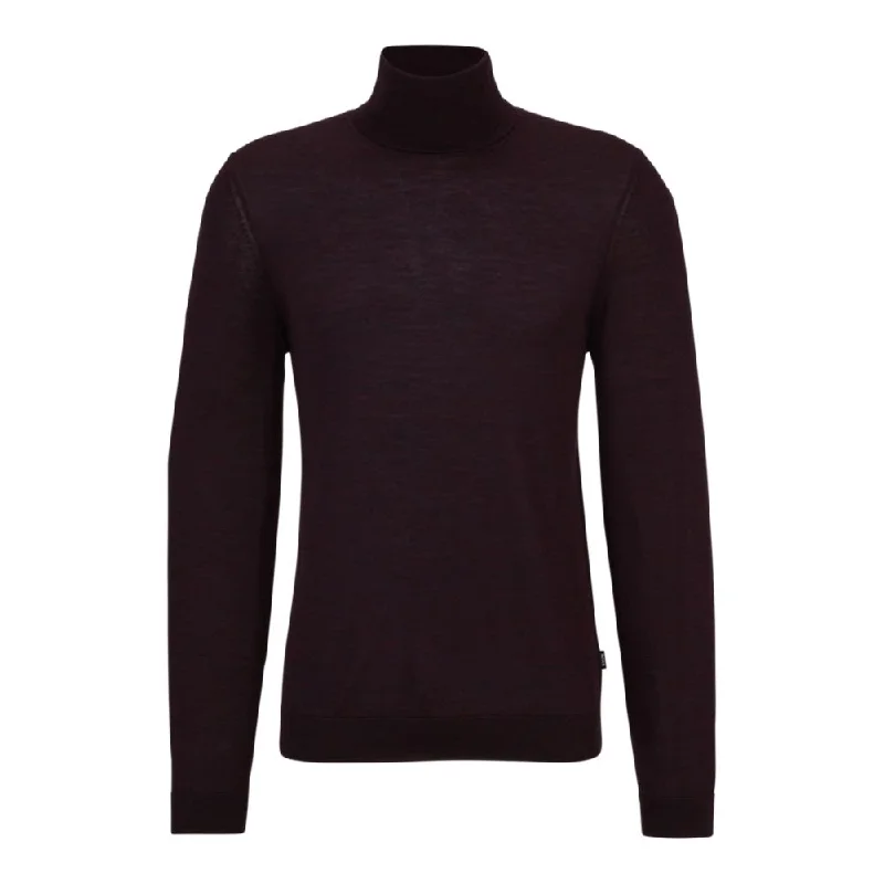 Men's Sweaters with Unique and Custom DesignsSlim-fit rollneck sweater in wool