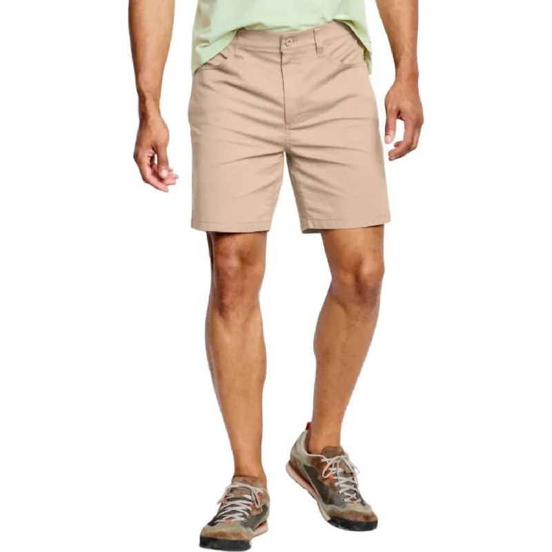 Cool and Crisp Men's Linen ShortsMen's O.o.o.o. Shorts In Desert Khaki