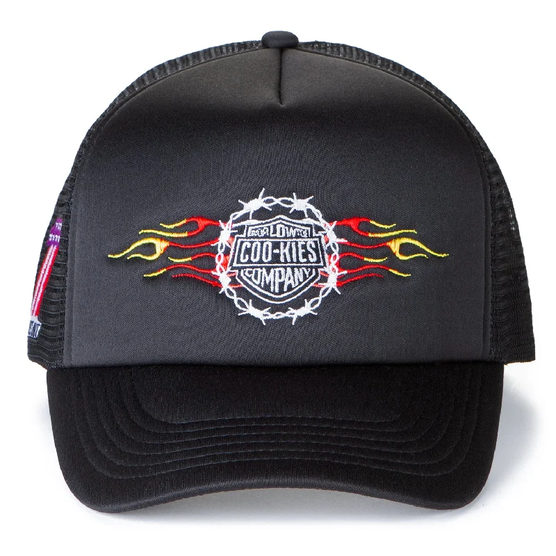 Female Straw HatsHighway Barbed Trucker Hat