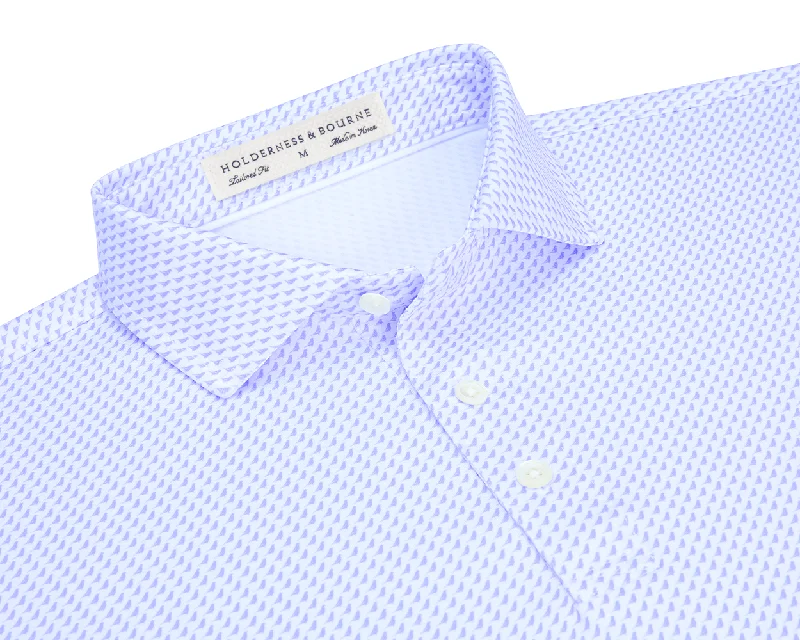 Men's Shirts with Embroidered DesignsThe Ballard Shirt: Lavender