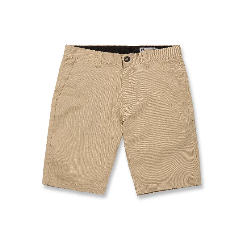 Men's Elastic-Waisted Loungewear ShortsVolcom Frckn Mdn Stretch Sht 21 Shorts Almond Men's Elastic-Waisted Loungewear ShortsVolcom Frckn Mdn Stretch Sht 21 Shorts Almond