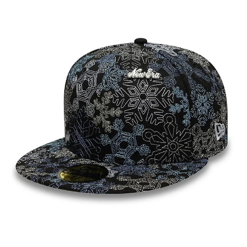 Fashionable Bucket Hats for WomenNew Era Winter Snowfall All Over Print Black 59FIFTY Fitted Cap Fashionable Bucket Hats for WomenNew Era Winter Snowfall All Over Print Black 59FIFTY Fitted Cap