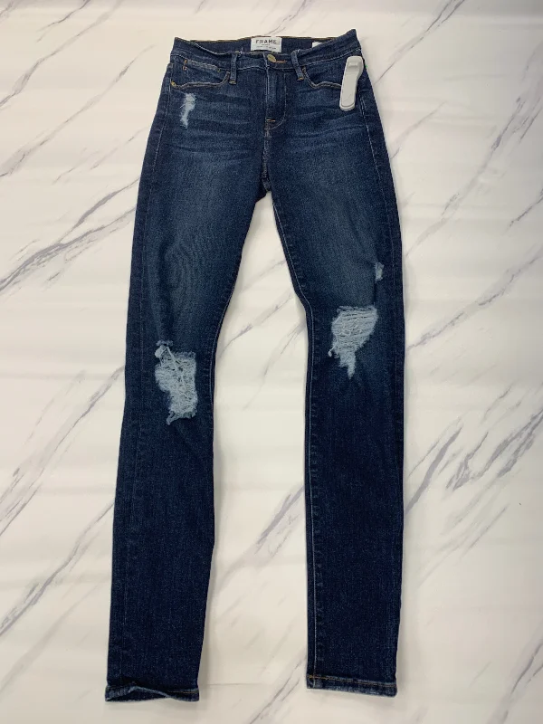 Casual Ripped Men's JeansJeans Designer By Frame  Size: 0