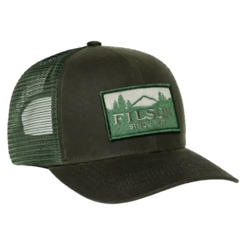 Gentlemen's Bowler HatsLogger Mesh Cap - Otter Green