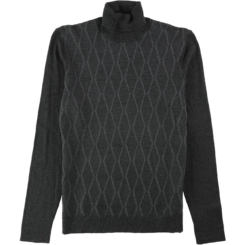 Men's Sweaters with Skinny FitsAlfani Mens Textured Pullover Sweater
