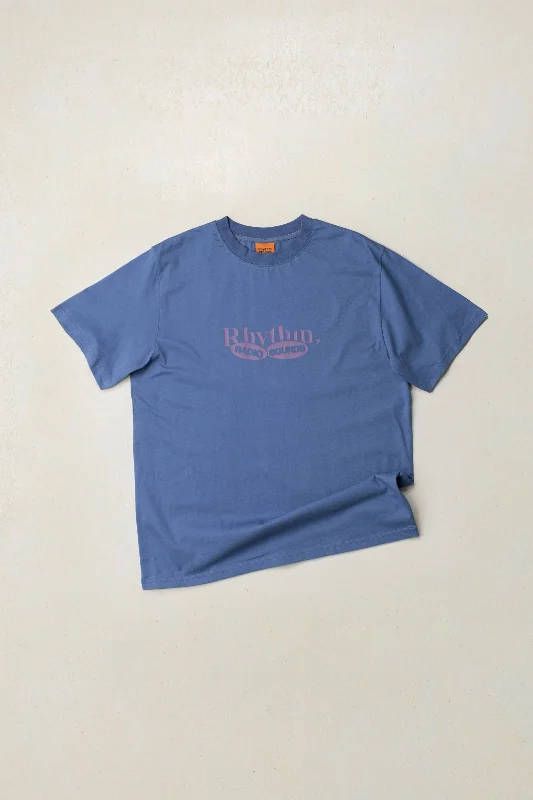 Men's Shirts with Scoop NecksCollide Vintage Ss T-Shirt Dusty Blue