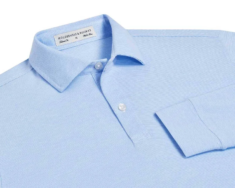 Men's Shirts with Full PlacketsThe Harvard Shirt: Skye & White