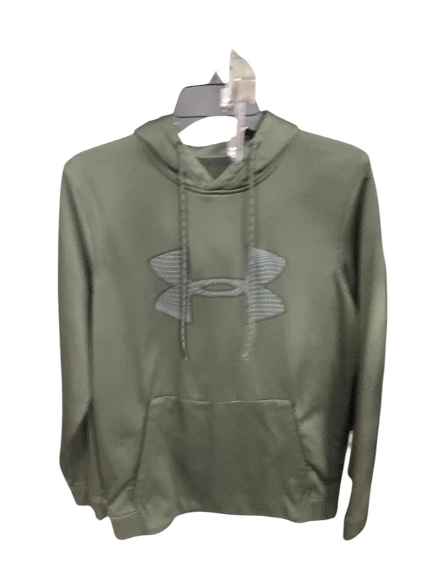 Casual Men's Zip-Up HoodiesAthletic Sweatshirt Hoodie By Under Armour In Green, Size: M Casual Men's Zip-Up HoodiesAthletic Sweatshirt Hoodie By Under Armour In Green, Size: M
