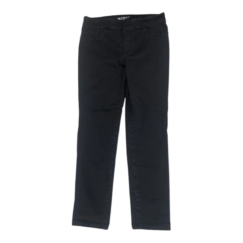 Mid-Waisted Men's JeansJeans Jeggings By Chicos In Black, Size:6