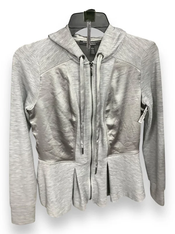Men's Hoodies with Vintage StyleSweatshirt Hoodie By White House Black Market In Grey, Size: Xxs Men's Hoodies with Vintage StyleSweatshirt Hoodie By White House Black Market In Grey, Size: Xxs