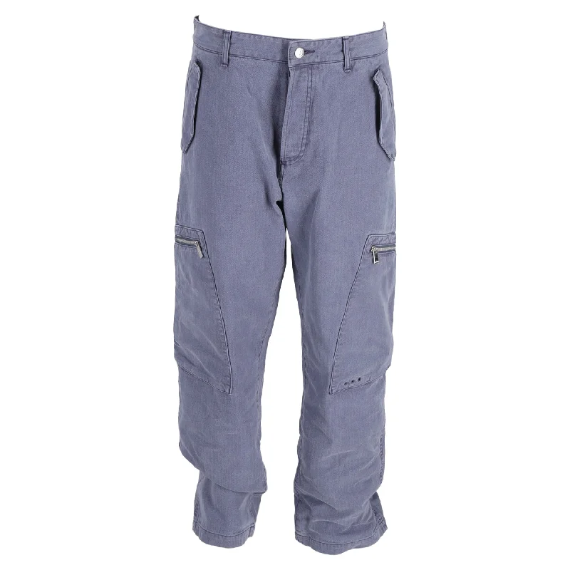 Sustainable Eco-Friendly Men's JeansAffordable Men's JeansChristian Dior Atelier Carpenter Pants in Blue Cotton Sustainable Eco-Friendly Men's JeansAffordable Men's JeansChristian Dior Atelier Carpenter Pants in Blue Cotton