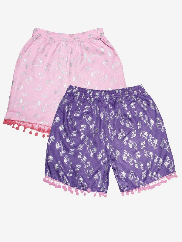 Purple & Baby Pink