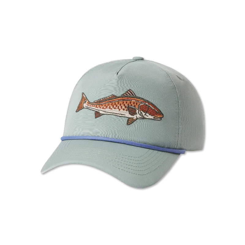 Retro Fedora CapsEnsenada Rope Hat - Wildlife - Redfish