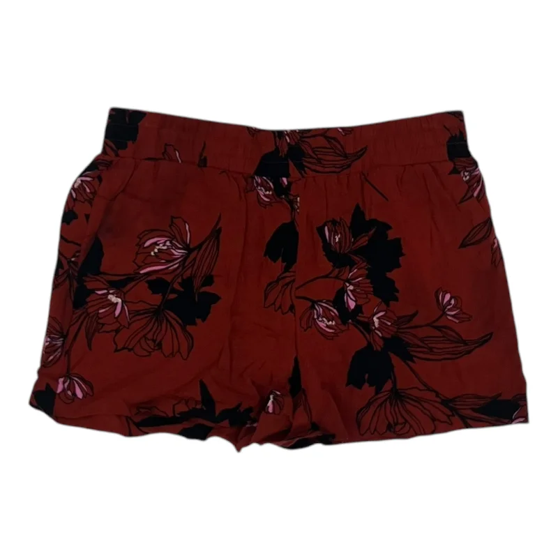 Zippered Men's Secure Cargo ShortsShorts By Apt 9 In Red, Size:S
