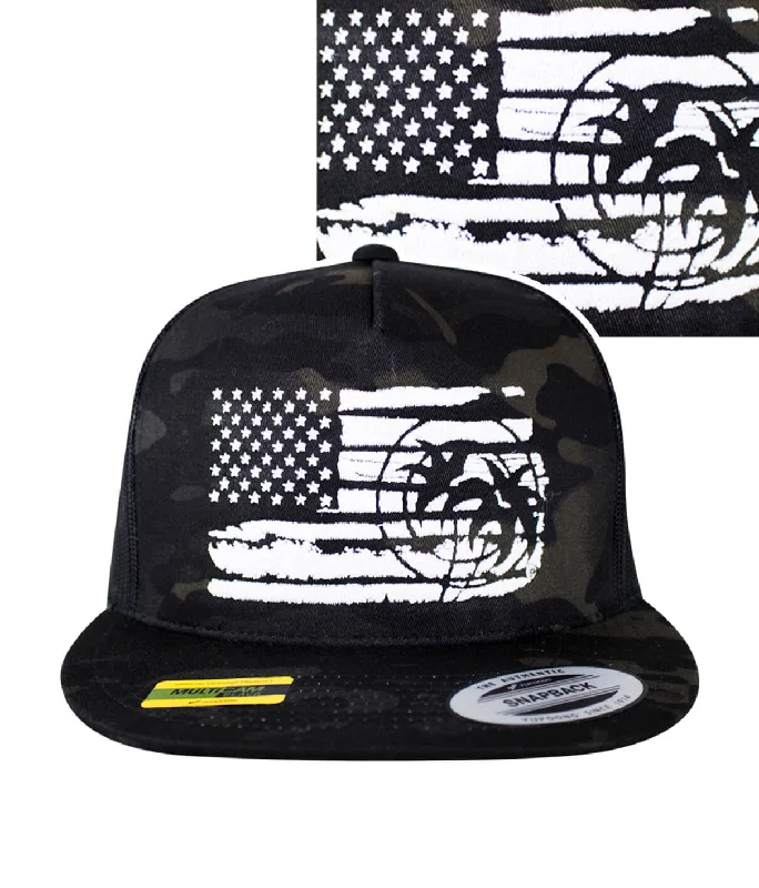 Funky Snapback Hats"Strong Faded" Trucker Hat