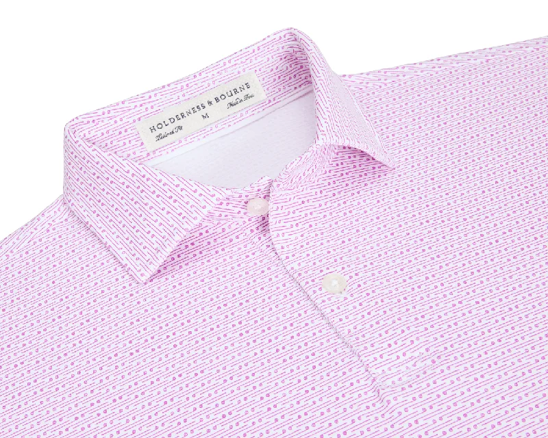 Men's Shirts with Snap ButtonsThe Hall Shirt: White & Fusion