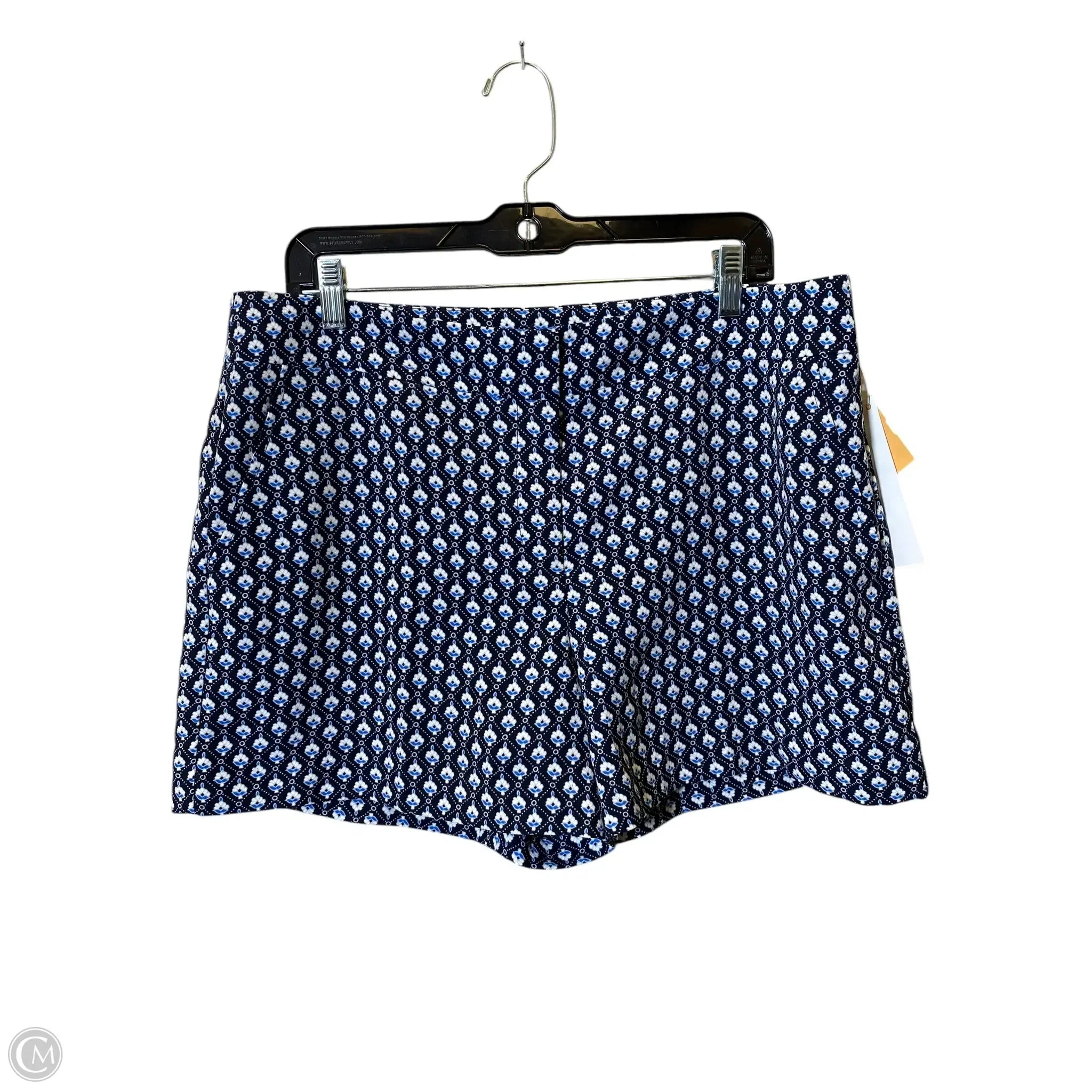 Sporty and Athletic Men's Workout ShortsShorts By Ann Taylor In Blue & White, Size: 12 Sporty and Athletic Men's Workout ShortsShorts By Ann Taylor In Blue & White, Size: 12