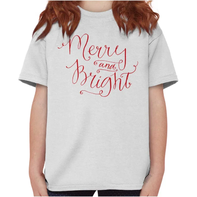Men's Tailored Shirts for a Professional AppearanceMerry And Bright Youth T-Shirt