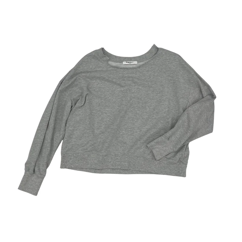 Men's Hoodies for WorkoutSweatshirt Crewneck By Project Social Tee In Grey, Size:S