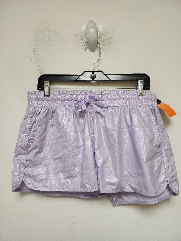 Men's Water-Resistant Swim ShortsAthletic Shorts By Zyia In Purple, Size: Xl
