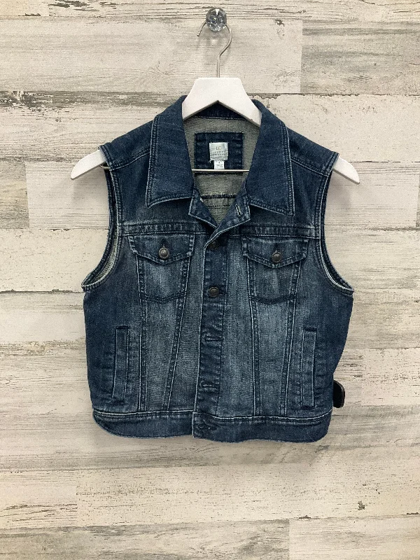 Men's Coats for Everyday WearVest Other By Lc Lauren Conrad In Blue Denim, Size: M