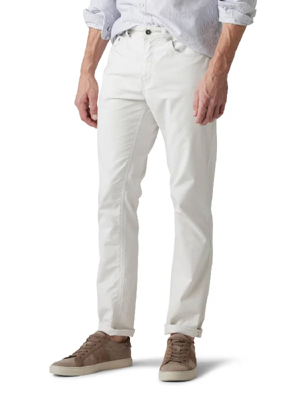 Men's Tapered Jeans5 Pocket Pants In Coconut