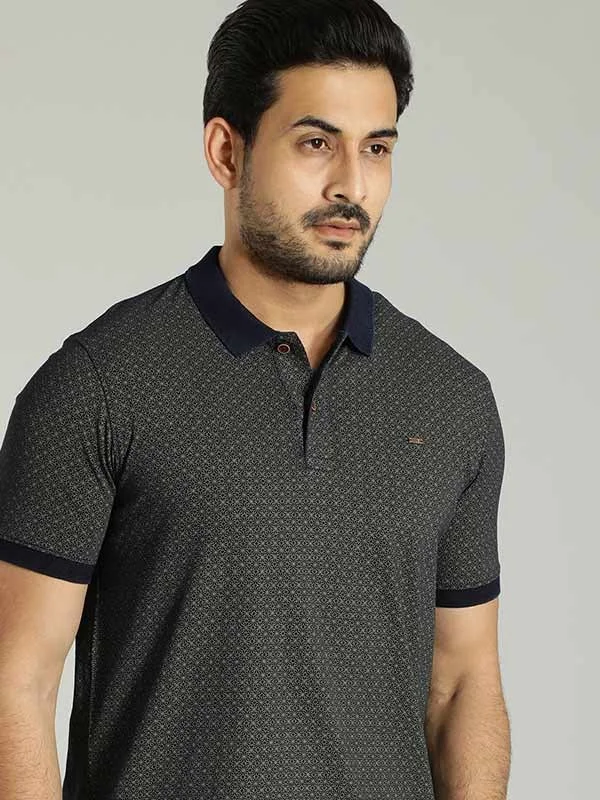 Men's Shirts with Graphic PrintsMen Printed Polo T-Shirt