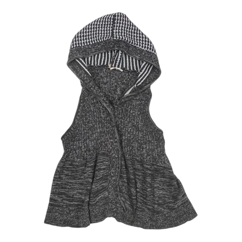 Men's Coats with Breathable FabricVest Sweater By Free People In Grey, Size:M